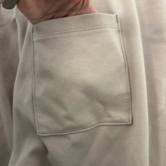 Old Navy Beige Sweatpants with Front Seam, Sz 2XL - Picture 5 of 7